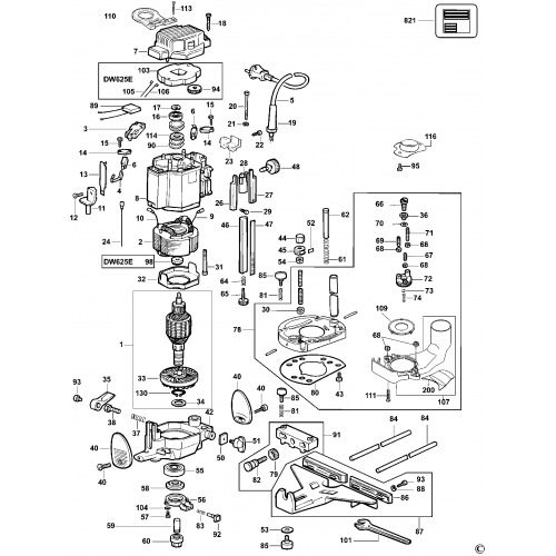 DW625E (TYPE 6)